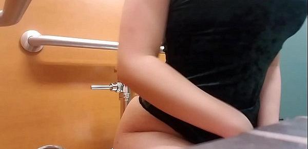  teen toilet licking and playing in school bathroom